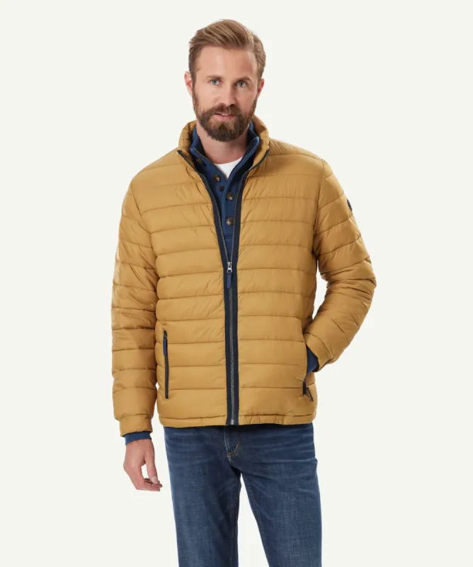Lightweight Puffer Jacket - Winter Yellow sold by GAZMAN