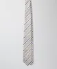 Silk Textured Stripe Tie - Natural sold by GAZMAN