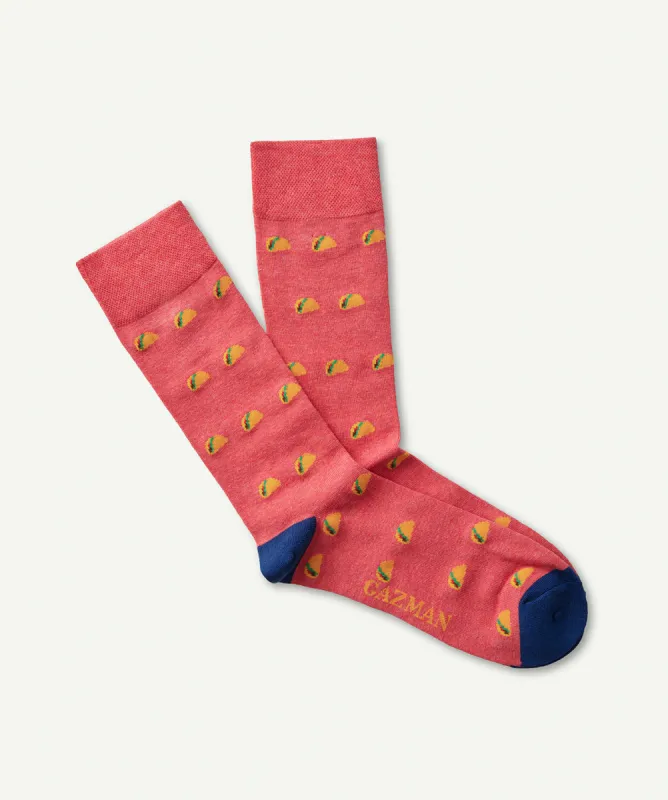 Non Tight Taco Sock - Washed Red sold by GAZMAN
