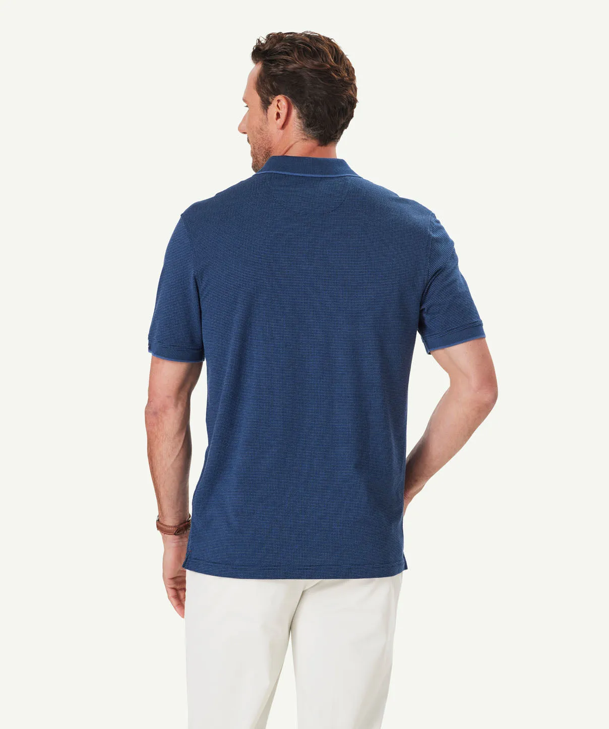 Smart Jacquard Polo - Petrol sold by GAZMAN product image thumbnail 4