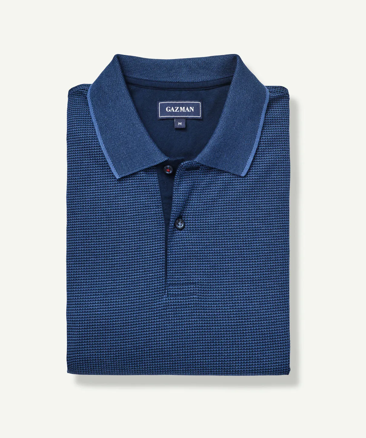 Smart Jacquard Polo - Petrol sold by GAZMAN product image thumbnail 2