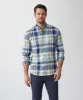 Tailored Casual Check Long Sleeve Shirt - Multi Check sold by GAZMAN