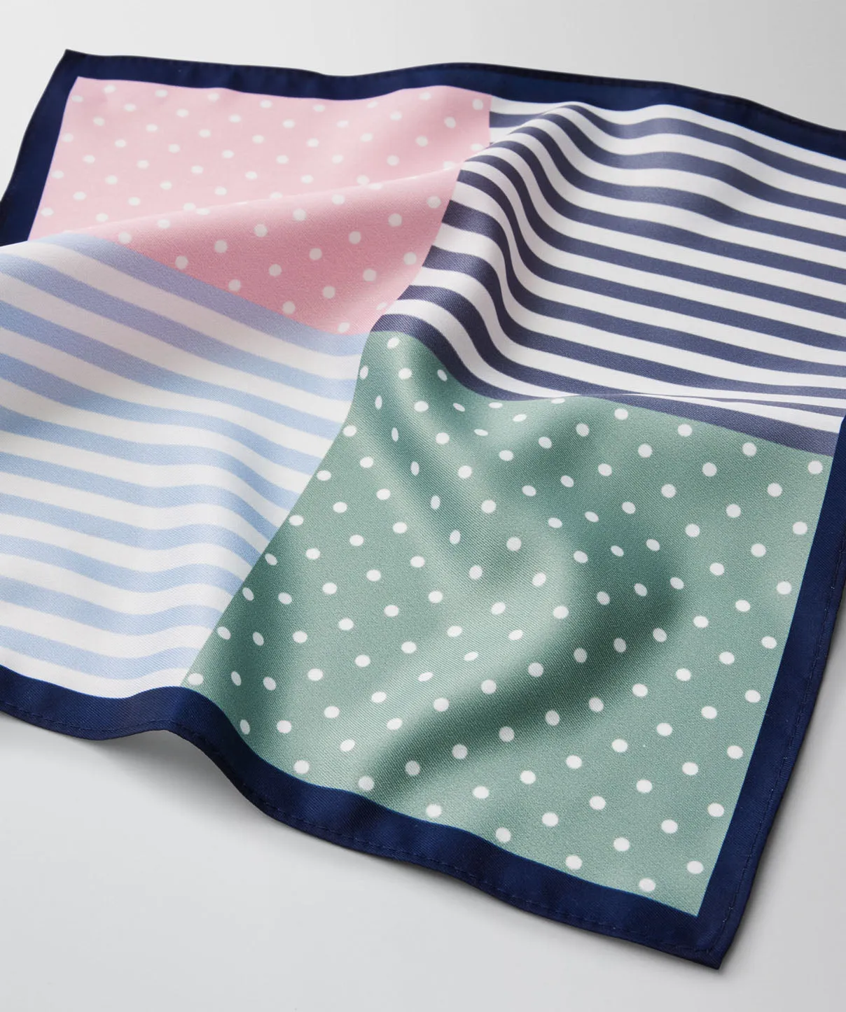 Quarter Design Pocket Square - Multi sold by GAZMAN product image thumbnail 2