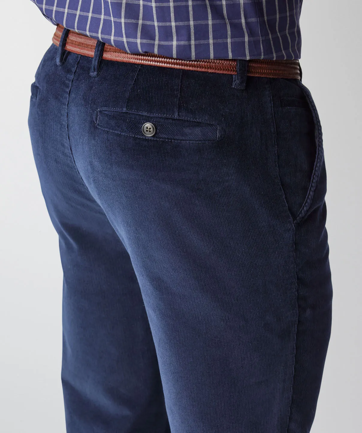 Stretch Corduroy Pant - Navy sold by GAZMAN product image thumbnail 4
