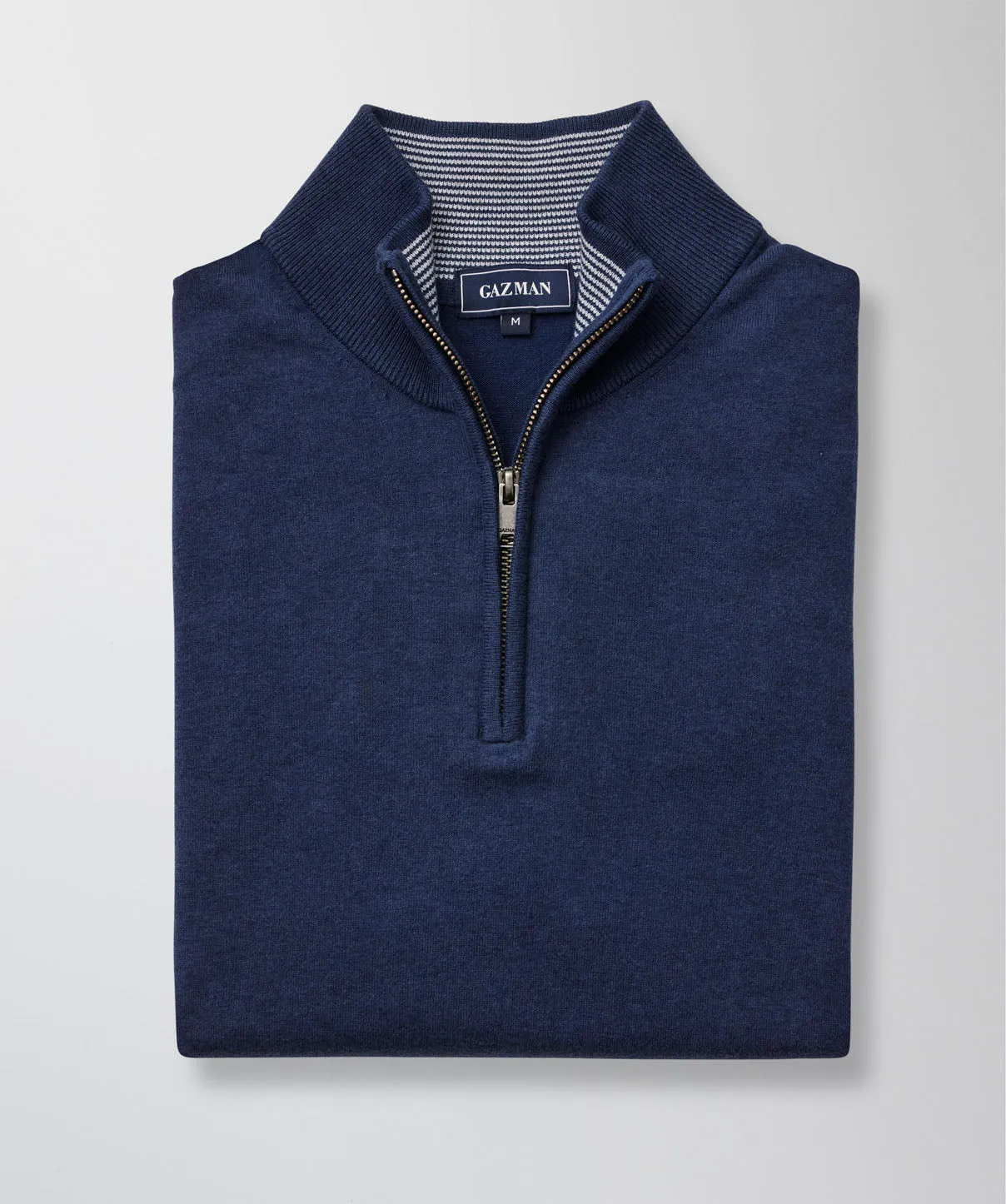 High Flex Half Zip Knit - Denim sold by GAZMAN product image thumbnail 3