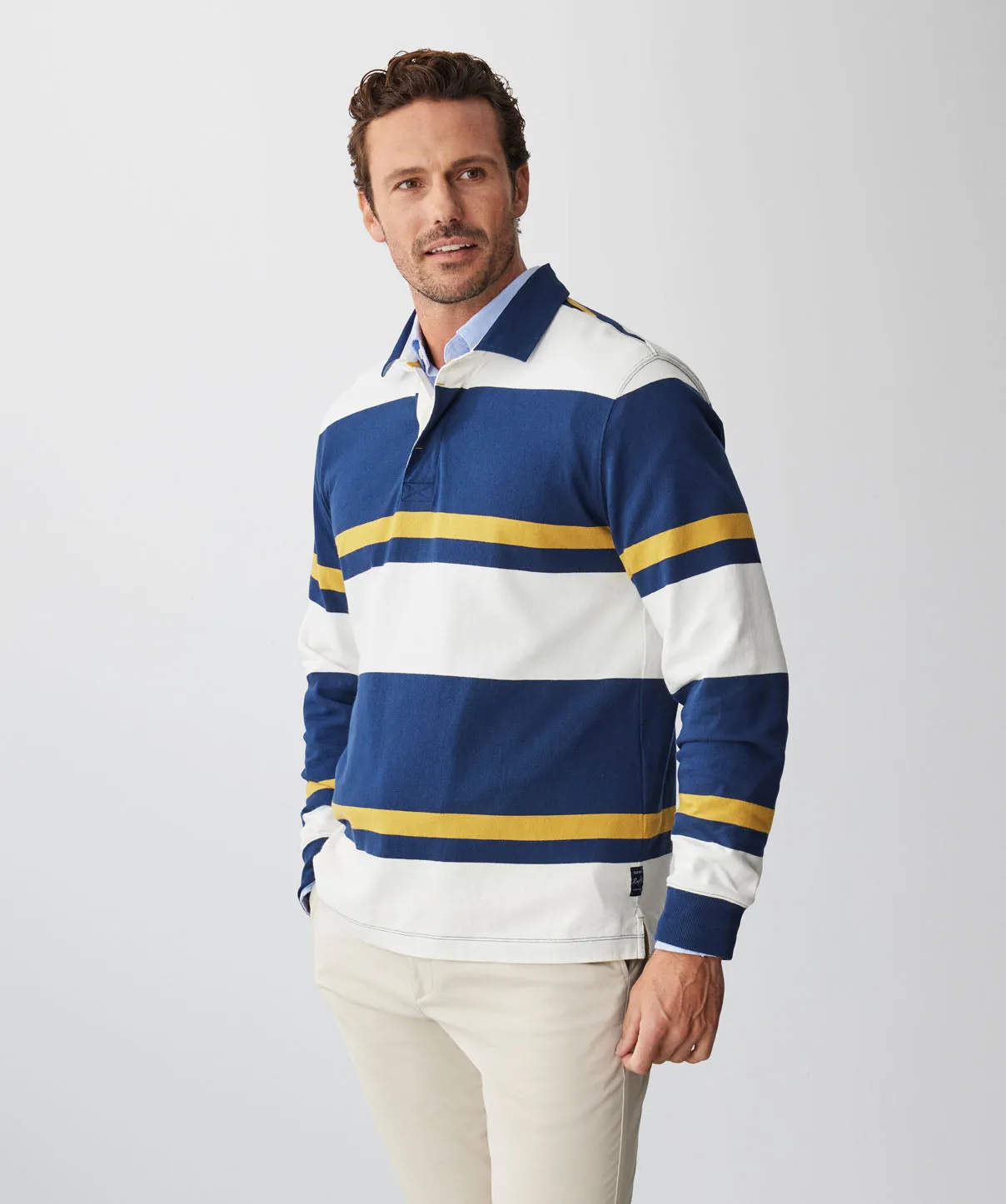 Multi Stripe Rugby Jumper - Multi Stripe sold by GAZMAN product image thumbnail 5