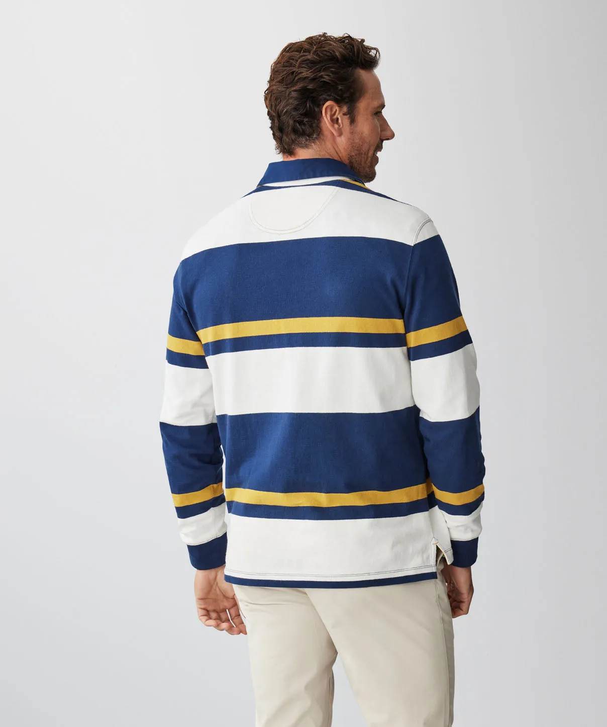 Multi Stripe Rugby Jumper - Multi Stripe sold by GAZMAN product image thumbnail 3