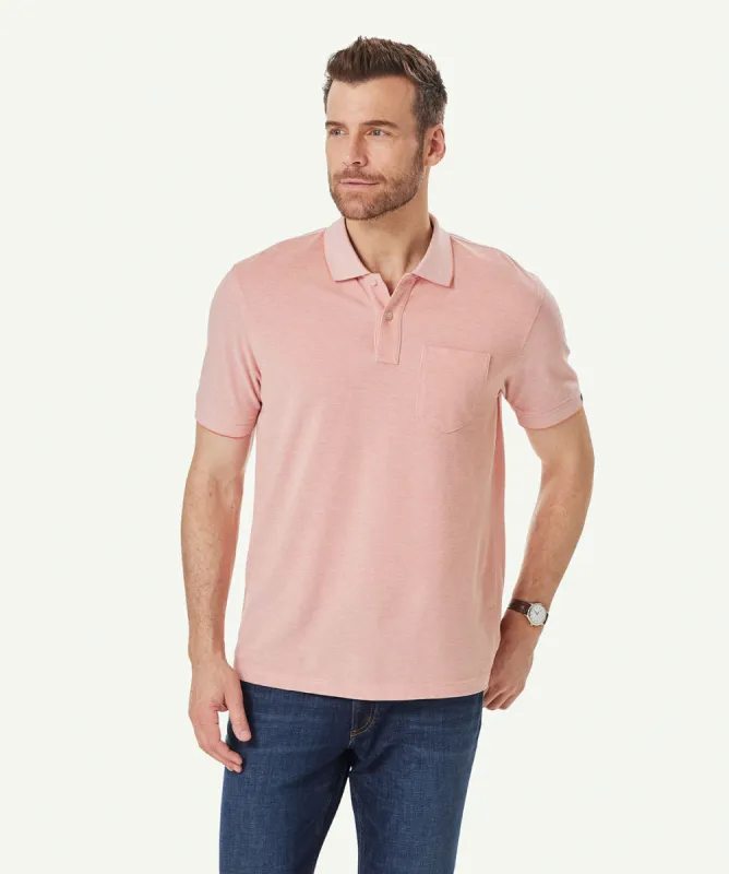 Oxford Pocket Polo Shirt - Spice sold by GAZMAN