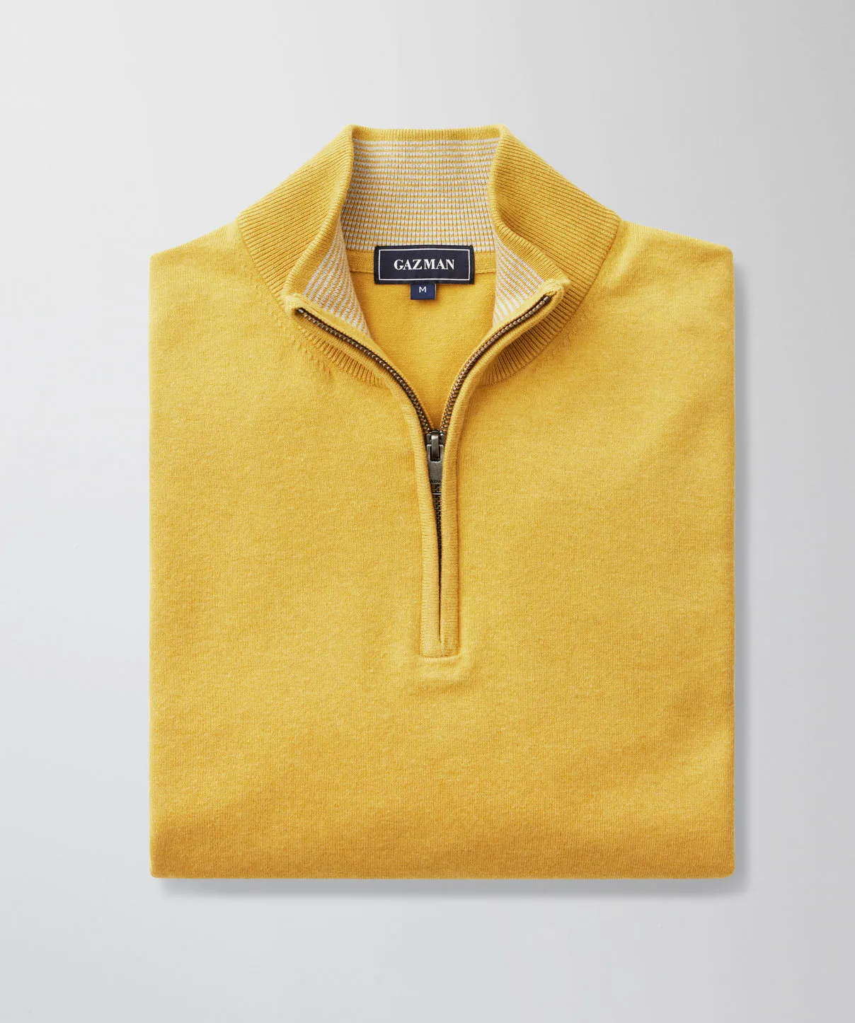 High Flex Half Zip Knit - Amber Yellow sold by GAZMAN product image thumbnail 2