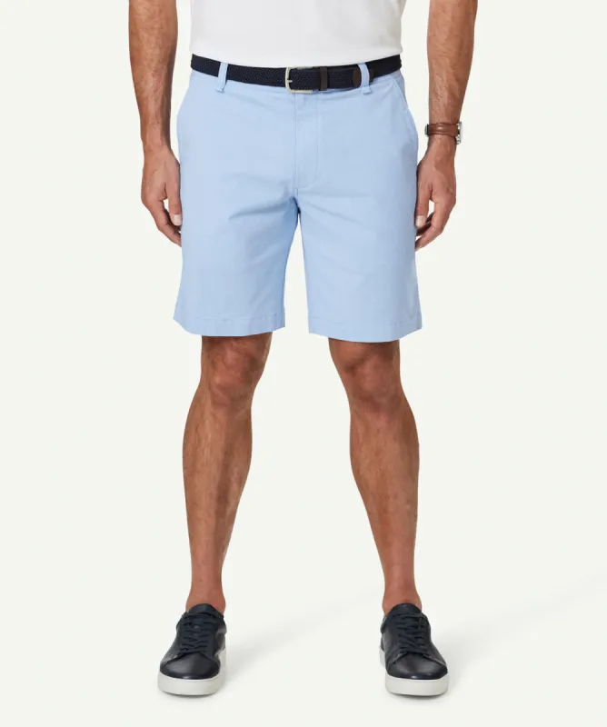 Active Houndstooth Short - Light Blue made by GAZMAN