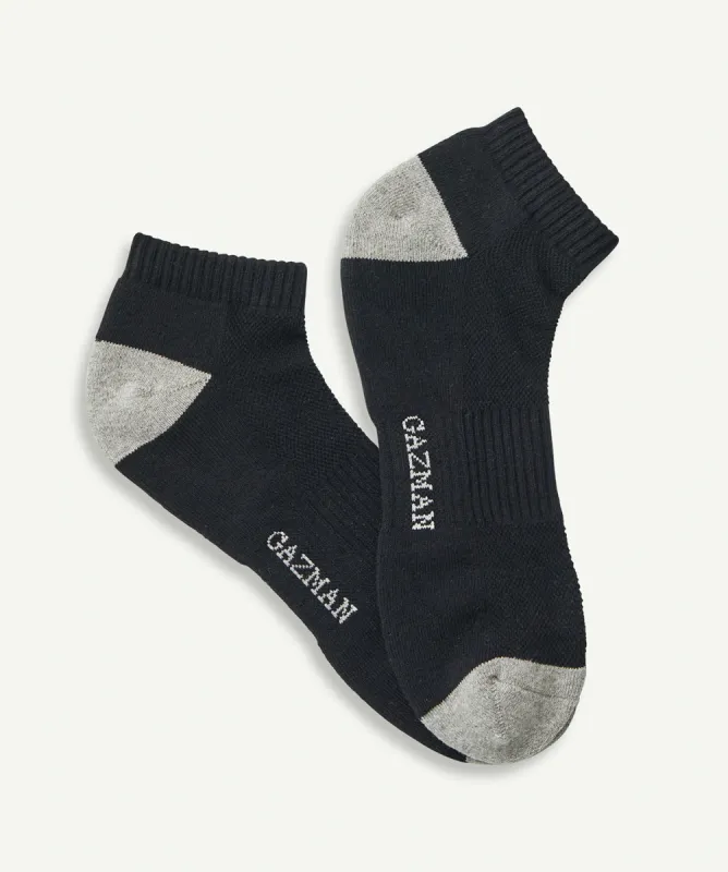 Sports Ankle Sock - Black sold by GAZMAN
