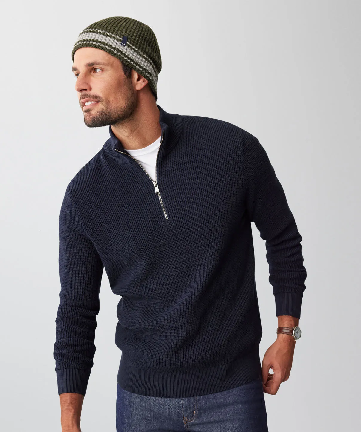 Wool Blend Beanie - Moss sold by GAZMAN product image thumbnail 2