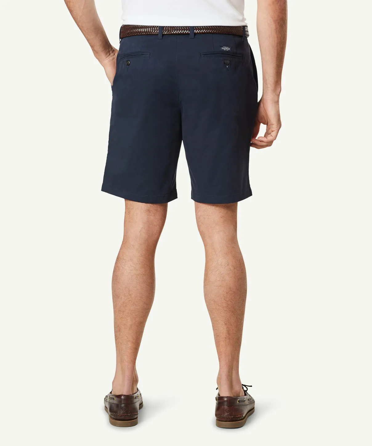 Comfort Twill Shorts - Navy sold by GAZMAN product image thumbnail 4