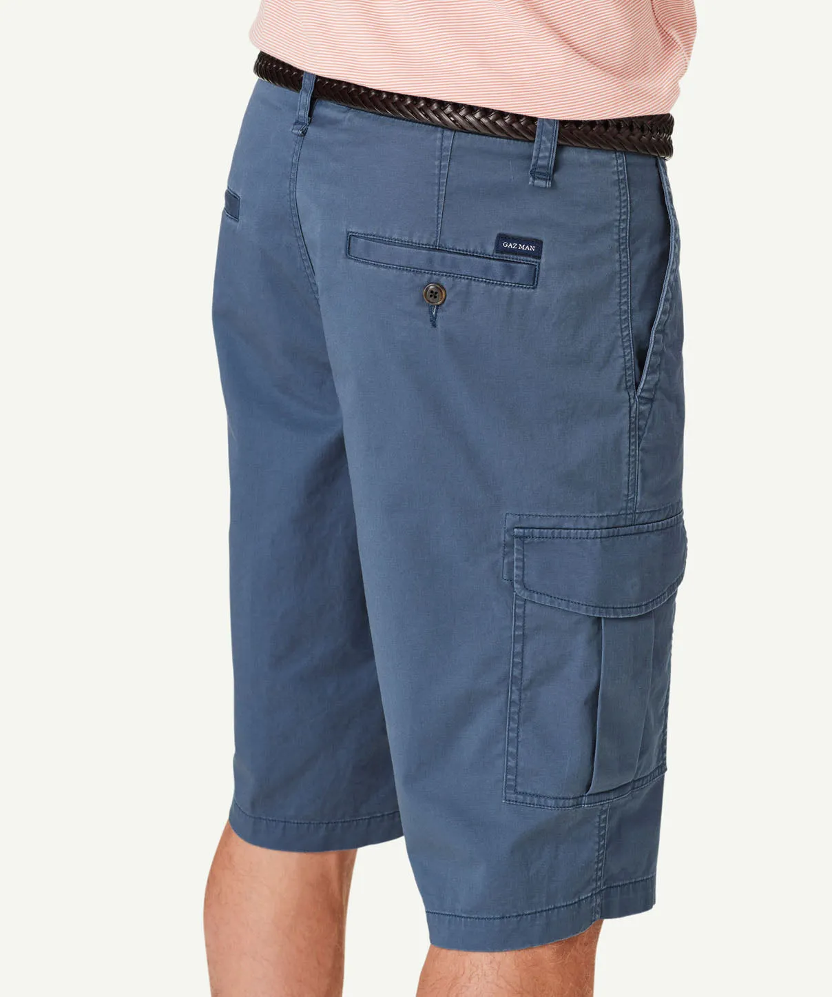 Long Cargo Shorts - Denim sold by GAZMAN product image thumbnail 4
