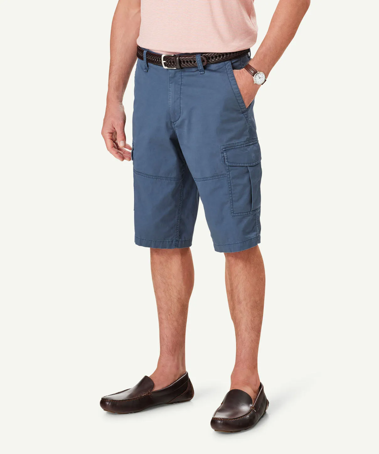Long Cargo Shorts - Denim sold by GAZMAN product image thumbnail 5