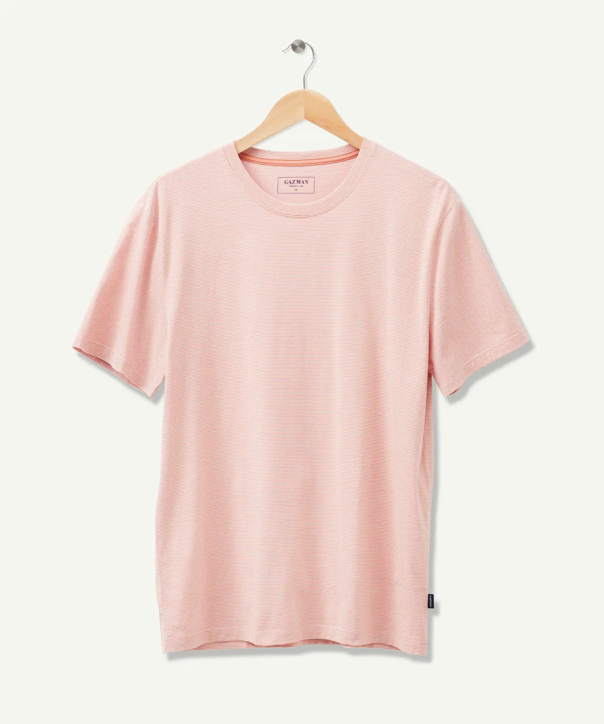 Weekend Stripe T-shirt - Apricot sold by GAZMAN product image thumbnail 2