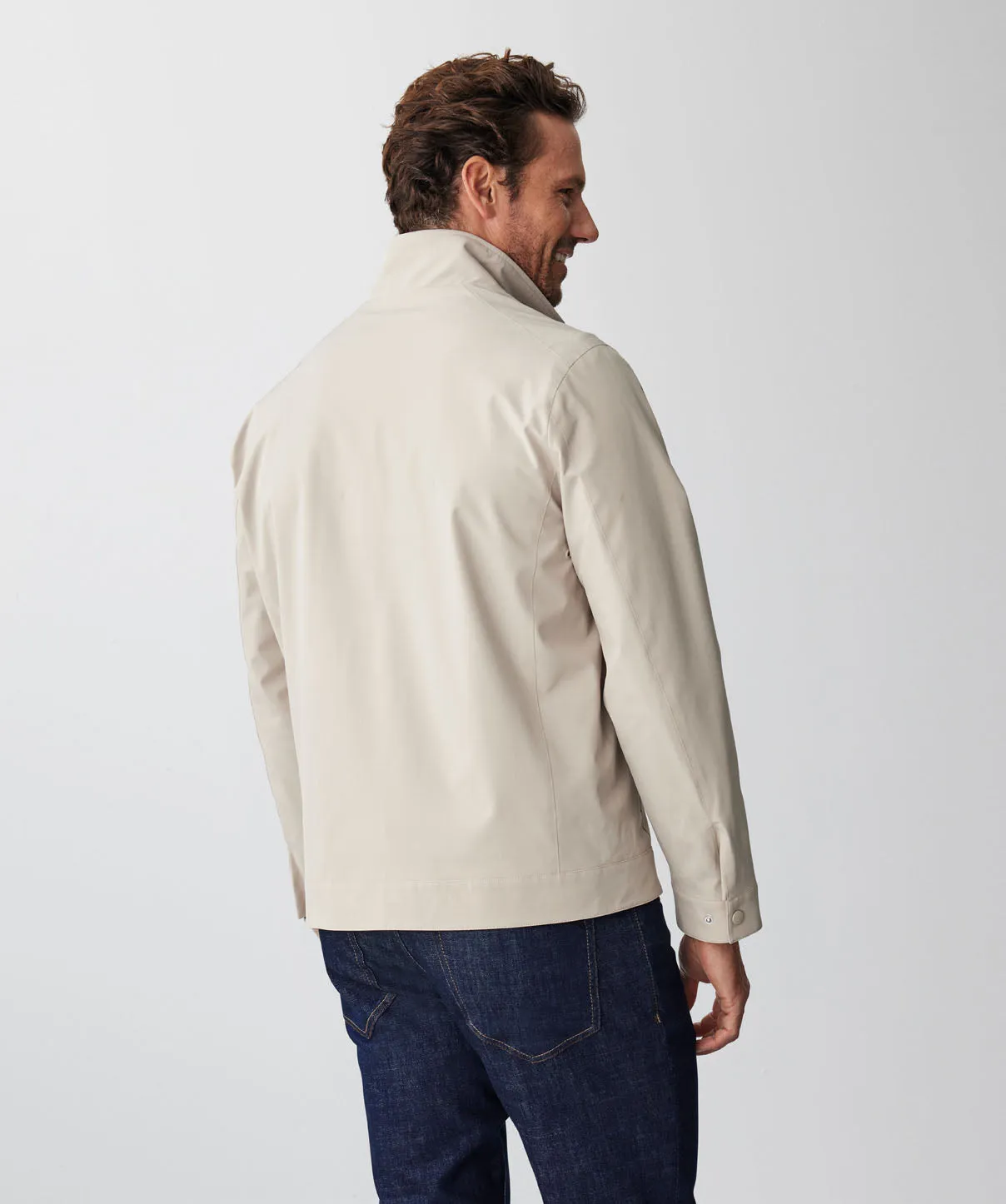 GAZFLEX Harrington Jacket - Sand sold by GAZMAN product image thumbnail 3