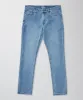 Merricks Knit Modern Fit Jeans - Washed Indigo sold by GAZMAN