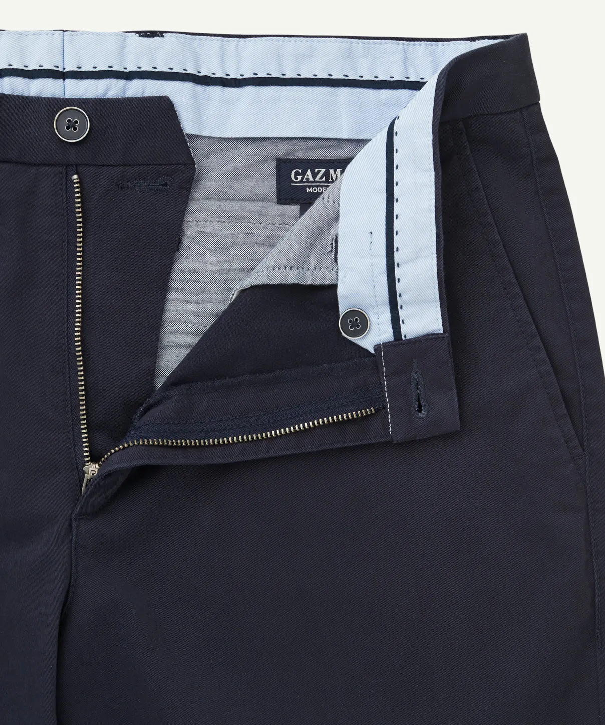 Modern Chino Pants - Navy sold by GAZMAN product image thumbnail 5