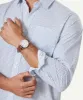 Casual Floral Print Long Sleeve Shirt - Blue sold by GAZMAN