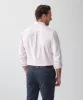 Plain Casual Oxford Long Sleeve Shirt - Pale Pink sold by GAZMAN