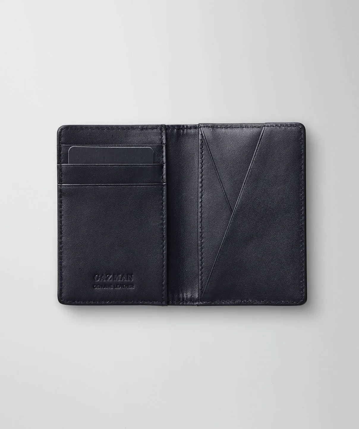 Slim Leather Wallet - Black sold by GAZMAN product image thumbnail 5