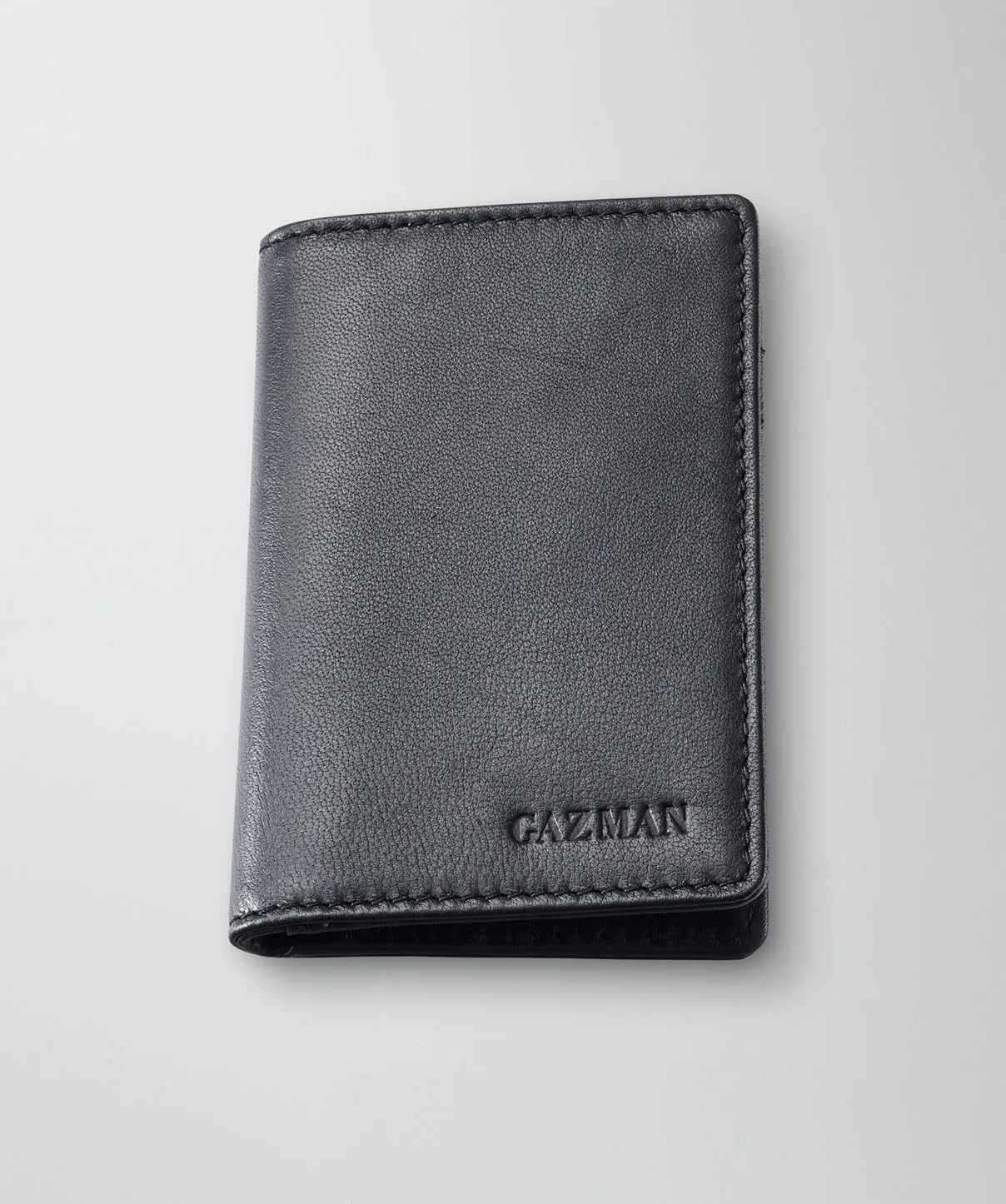 Slim Leather Wallet - Black sold by GAZMAN product image thumbnail 2