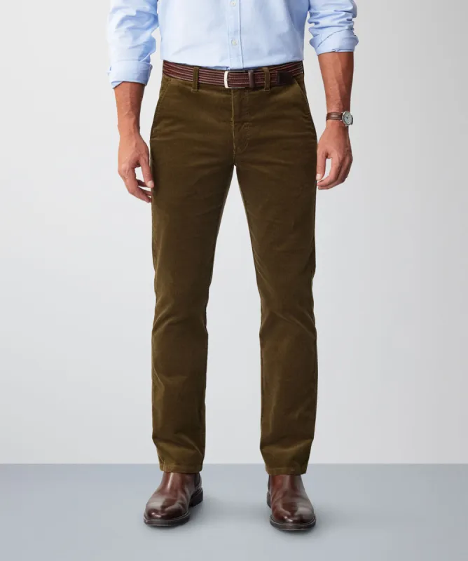 Stretch Corduroy Pant - Moss sold by GAZMAN