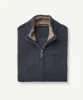 Wool Blend Bomber - Navy sold by GAZMAN