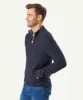 Wool Blend Bomber - Navy sold by GAZMAN