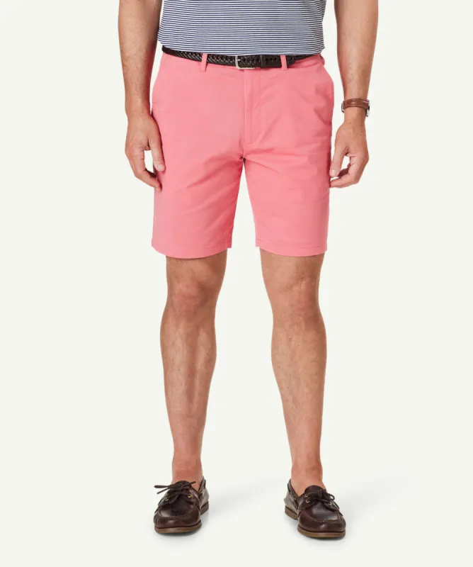 Comfort Twill Shorts - Washed Red sold by GAZMAN