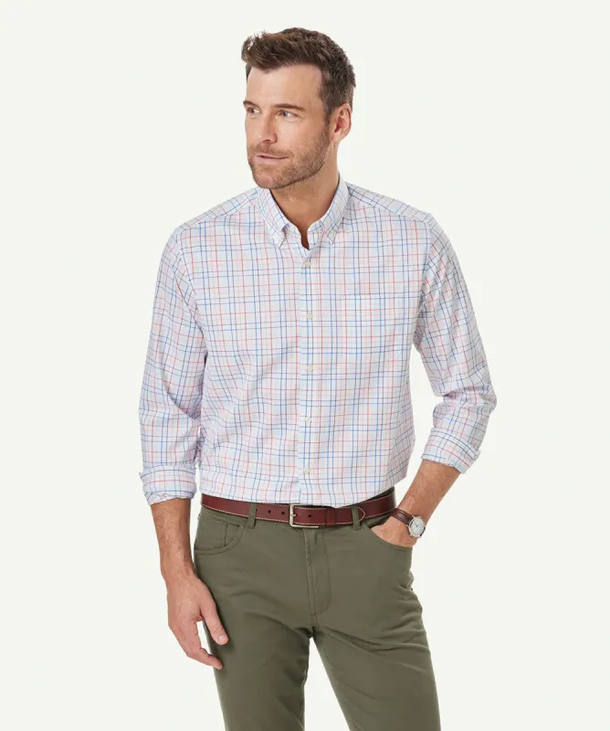 GAZFLEX Performance Check Long Sleeve Shirt - Multi Check sold by GAZMAN