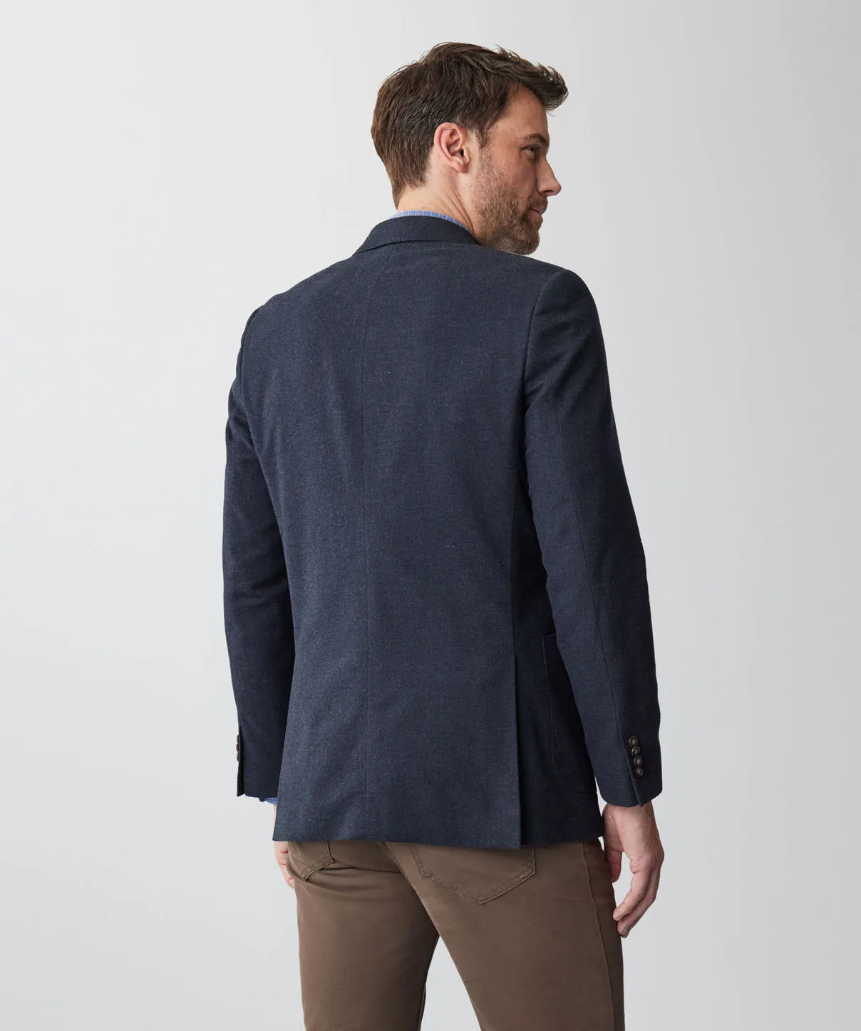 Comfort Twill Moleskin Sports Jacket - Midnight sold by GAZMAN product image thumbnail 2