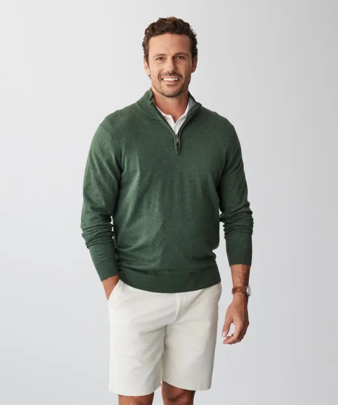 High Flex Half Zip Knit - Khaki sold by GAZMAN