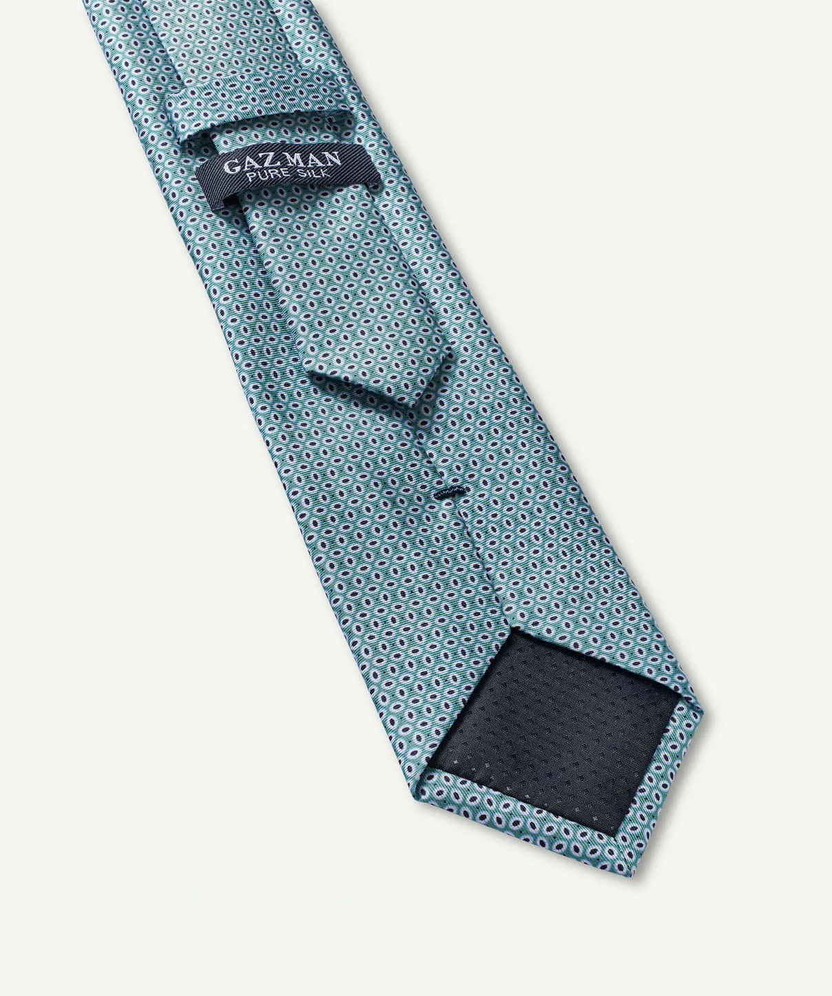 SILK GEO PRINT TIE - Palm sold by GAZMAN product image thumbnail 2