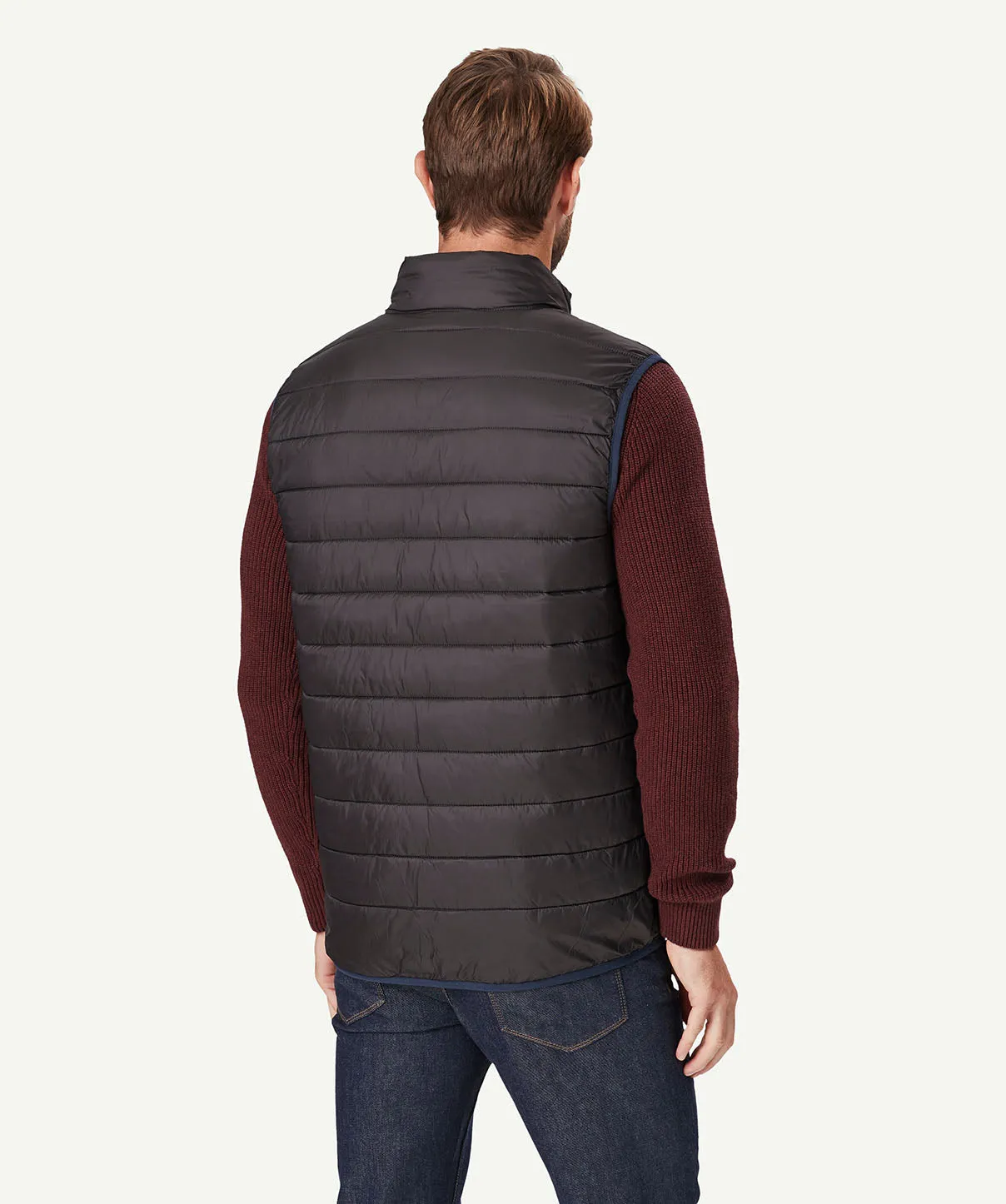 Lightweight Puffer Vest - Graphite sold by GAZMAN product image thumbnail 3