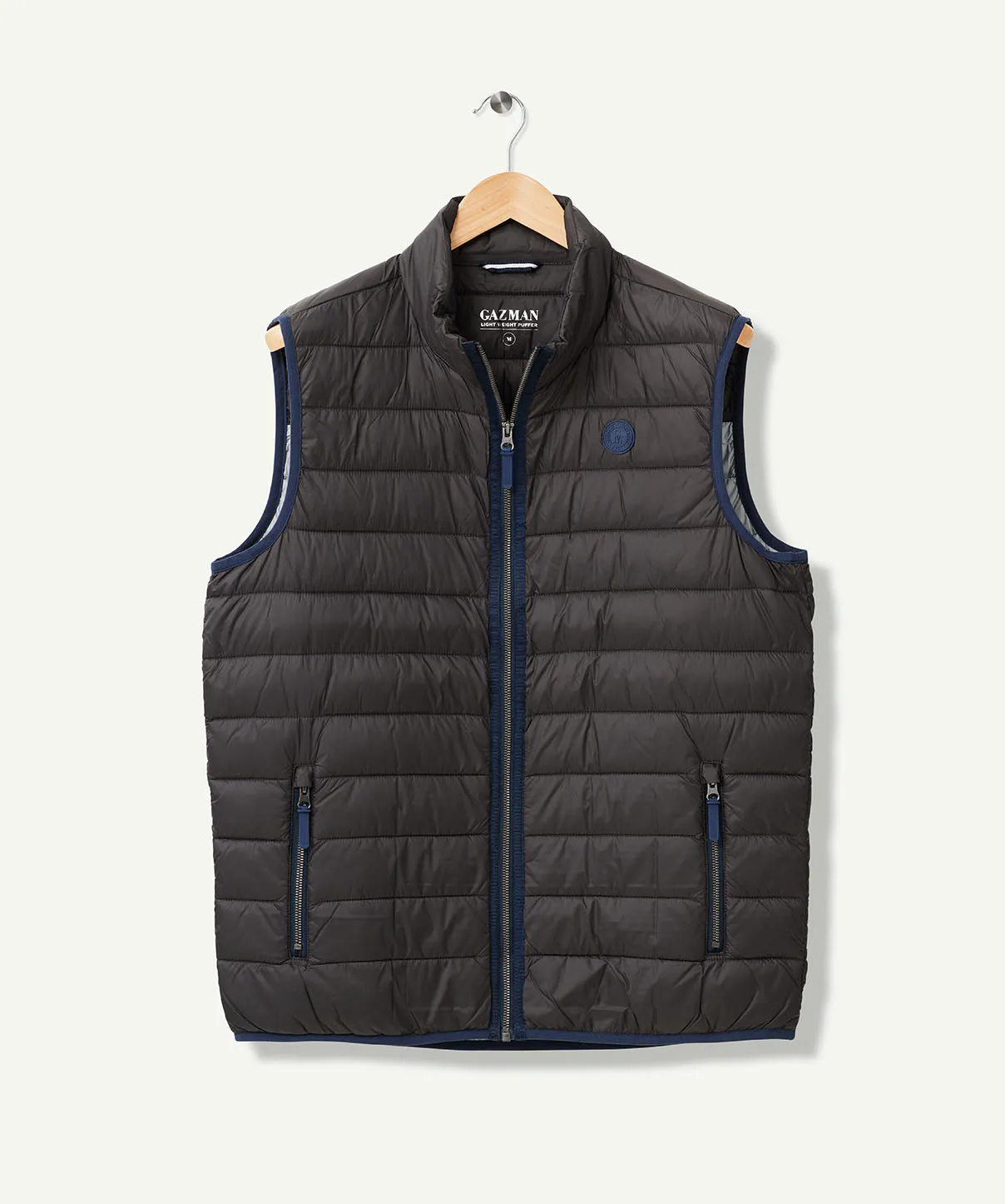 Lightweight Puffer Vest - Graphite sold by GAZMAN product image thumbnail 2