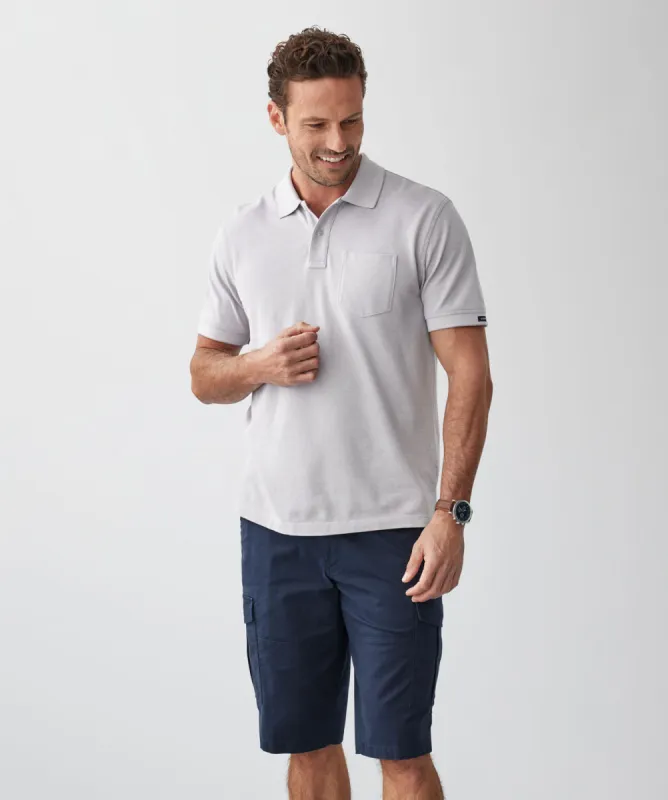 Oxford Pocket Polo - Grey sold by GAZMAN