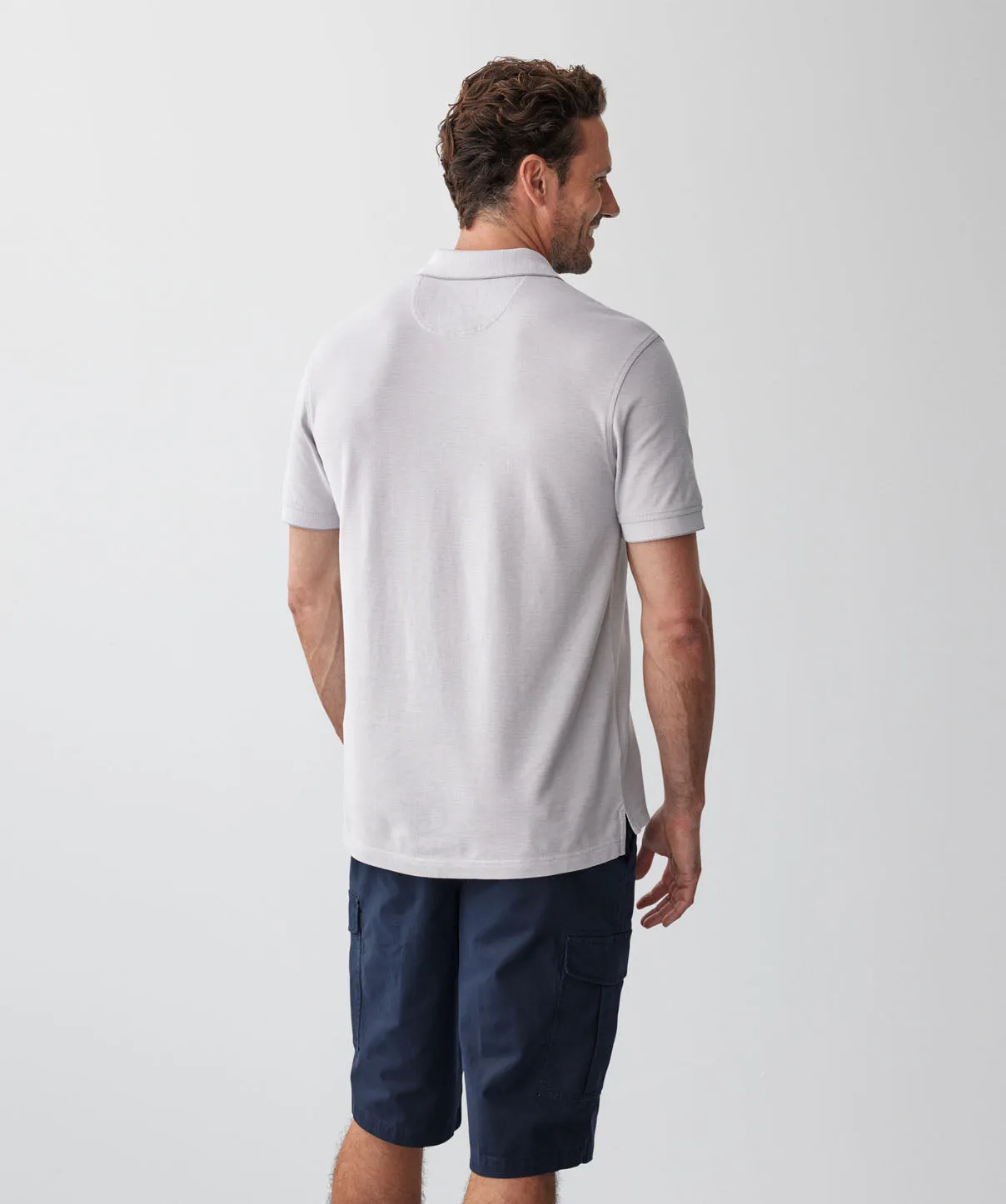 Oxford Pocket Polo - Grey sold by GAZMAN product image thumbnail 3