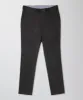 Non-Iron Modern Chino Pants - Black sold by GAZMAN