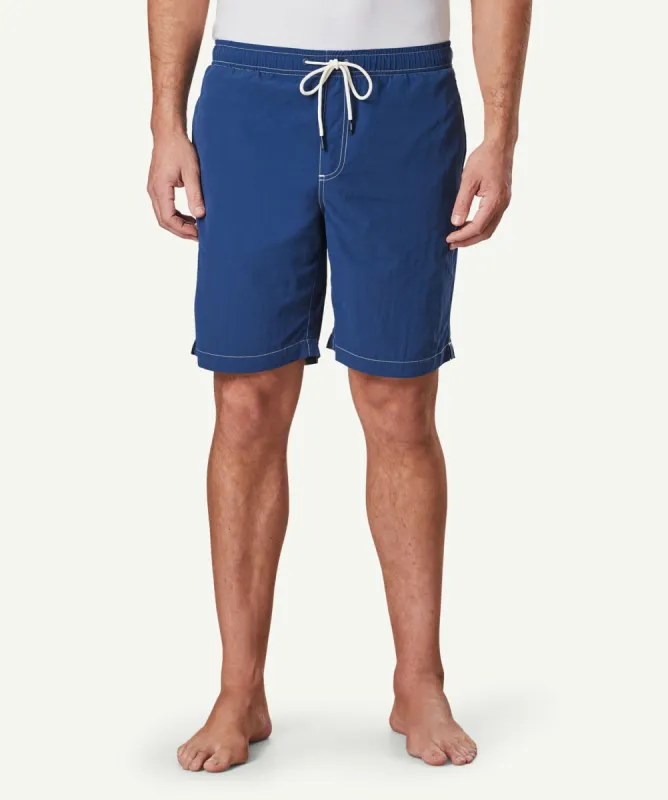 Coastal Swim Short - Navy sold by GAZMAN