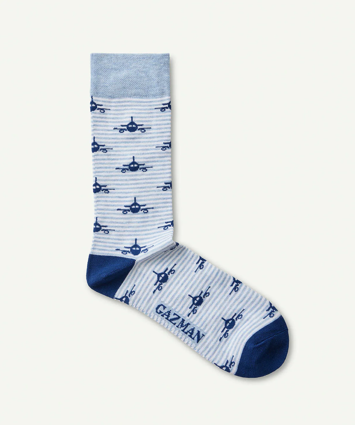 Non Tight Jet Set Sock - Sky Blue sold by GAZMAN product image thumbnail 4