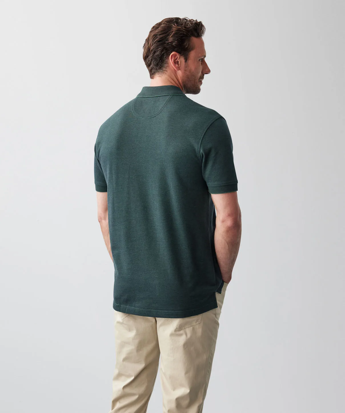 Oxford Pocket Polo - Forest sold by GAZMAN product image thumbnail 3