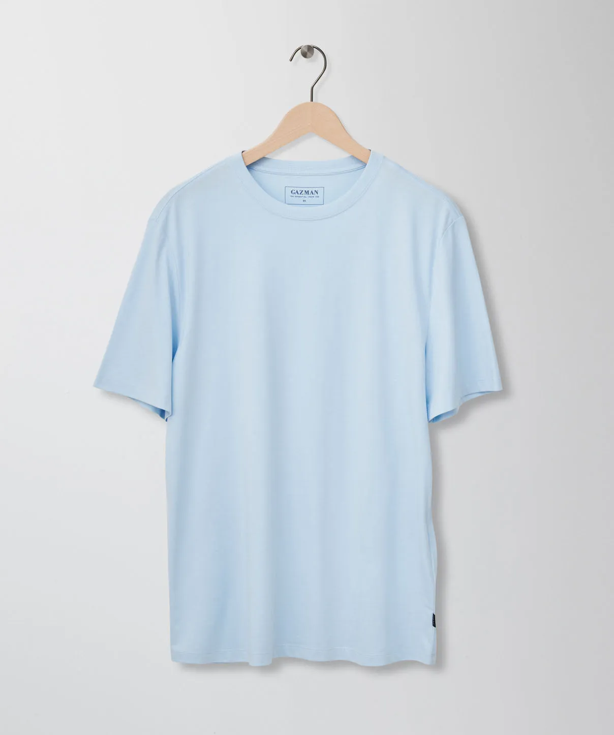Basic Crew T-shirt - Sky Blue sold by GAZMAN product image thumbnail 2