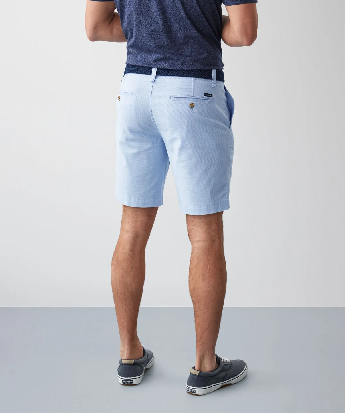 Active Houndstooth Short - Light Blue sold by GAZMAN product image thumbnail 2