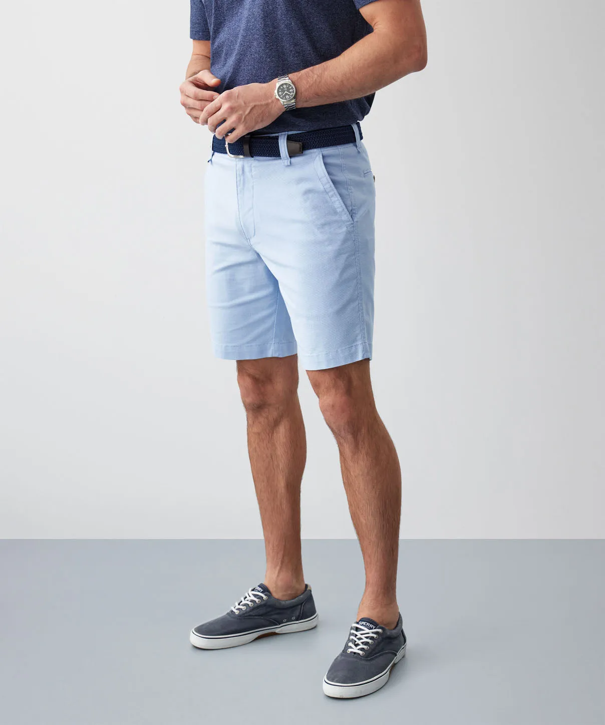 Active Houndstooth Short - Light Blue sold by GAZMAN product image thumbnail 5