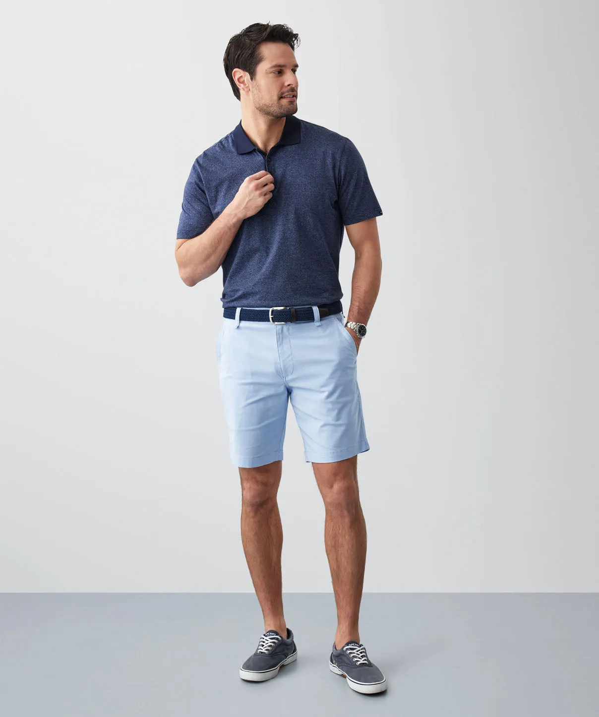 Active Houndstooth Short - Light Blue sold by GAZMAN product image thumbnail 4