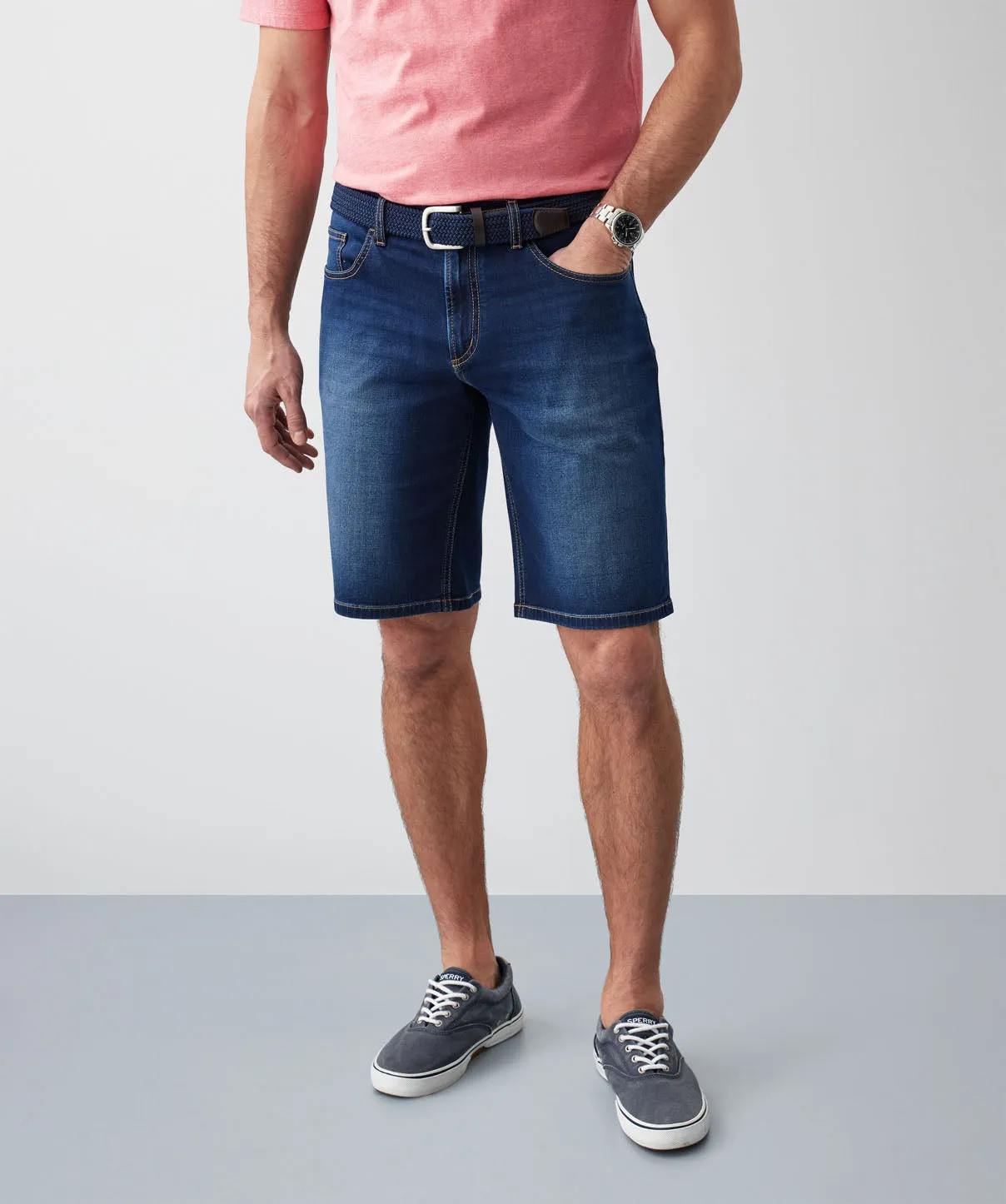 Denim Shorts - Indigo sold by GAZMAN