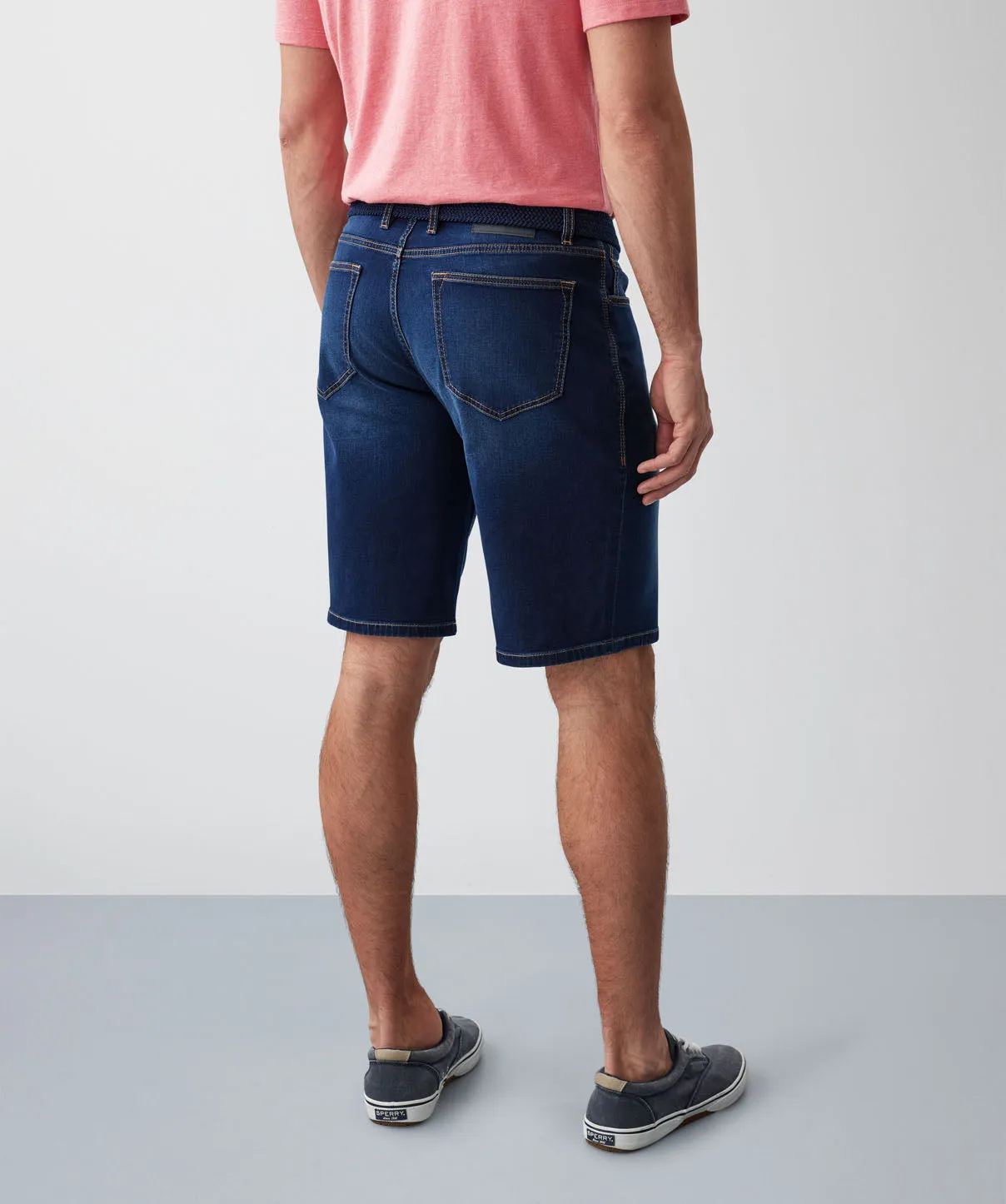 Denim Shorts - Indigo sold by GAZMAN product image thumbnail 3