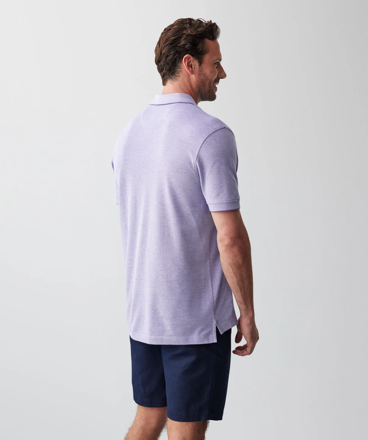 Oxford Pocket Polo - Violet sold by GAZMAN product image thumbnail 3